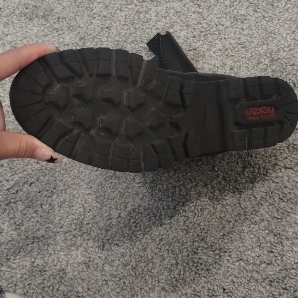 Rieker Black Ankle Booties - Picture 4 of 4